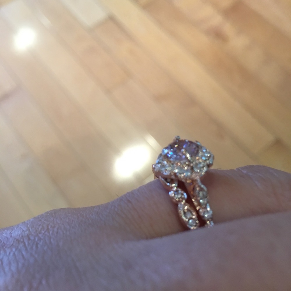 1 LEFT 🔥set of rose gold rings - Picture 4 of 8